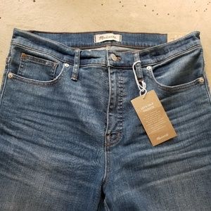 Madewell High Riser Skinny Kinny NWT